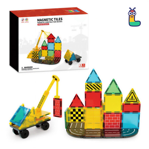 Magnetická stavebnice LELINO Build 35ks