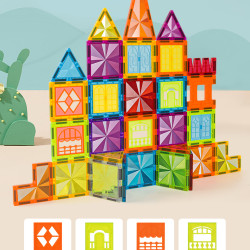 Magnetická stavebnice LELINO Diamond 75ks