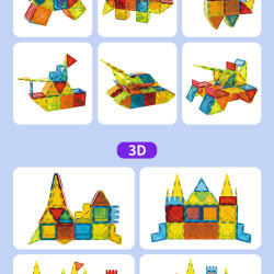 Magnetická stavebnice LELINO Diamond 75ks