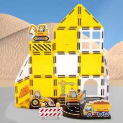 Magnetická stavebnice LELINO Fantasy Engineering 47 ks