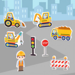 Magnetická stavebnice LELINO Fantasy Engineering 47 ks