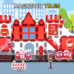 Magnetická stavebnice LELINO Fantasy Fire Control 48ks