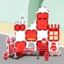 Magnetická stavebnice LELINO Fantasy Fire Control 48ks