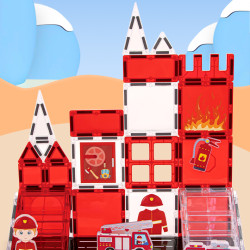 Magnetická stavebnice LELINO Fantasy Fire Control 48ks