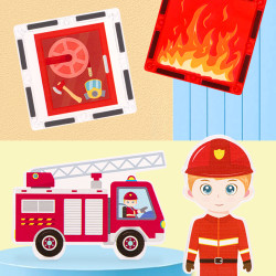 Magnetická stavebnice LELINO Fantasy Fire Control 48ks