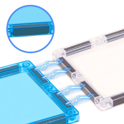 Magnetická stavebnice LELINO Fantasy Police 42 ks