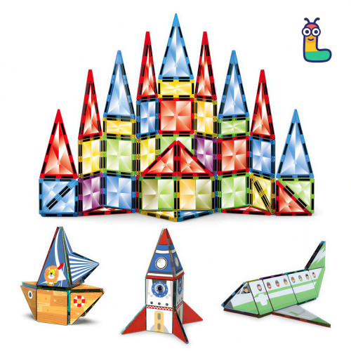 Magnetická stavebnice LELINO Diamond 95ks