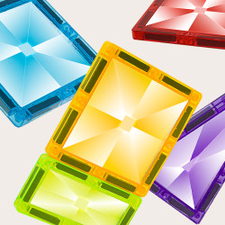 Magnetická stavebnice LELINO Diamond 95ks