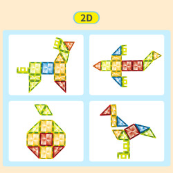 Magnetická stavebnice LELINO Diamond 95ks