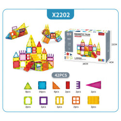 Magnetická stavebnice LELINO Play 42ks