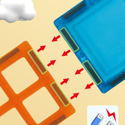 Magnetická stavebnice LELINO Play 42ks