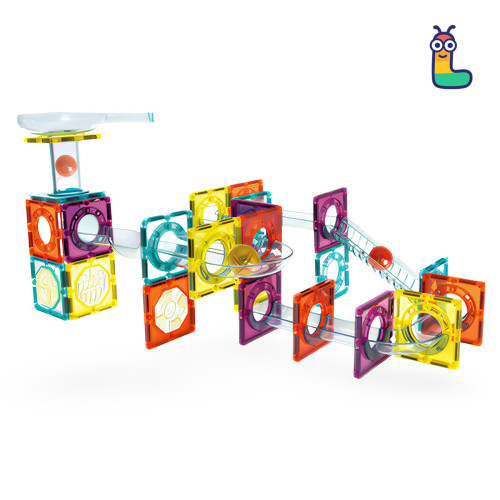 Magnetická stavebnice LELINO Roller 56 ks