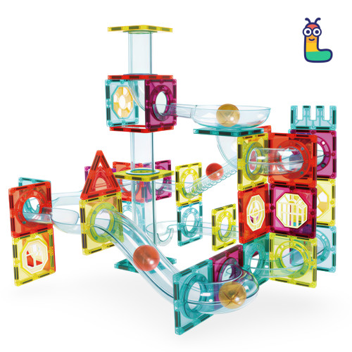 Magnetická stavebnice LELINO Roller 95 ks