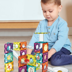 Magnetická stavebnice LELINO Roller 72ks