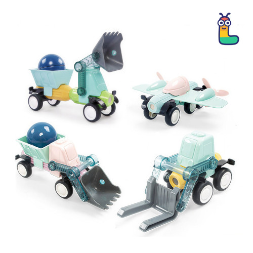 Magnetická stavebnice LELINO Sticks 28ks